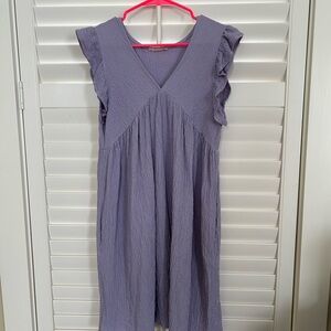 Ces Femme Lavender Mini Dress